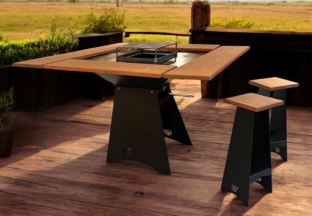Brasero plancha barbecue Manufacture du Parc